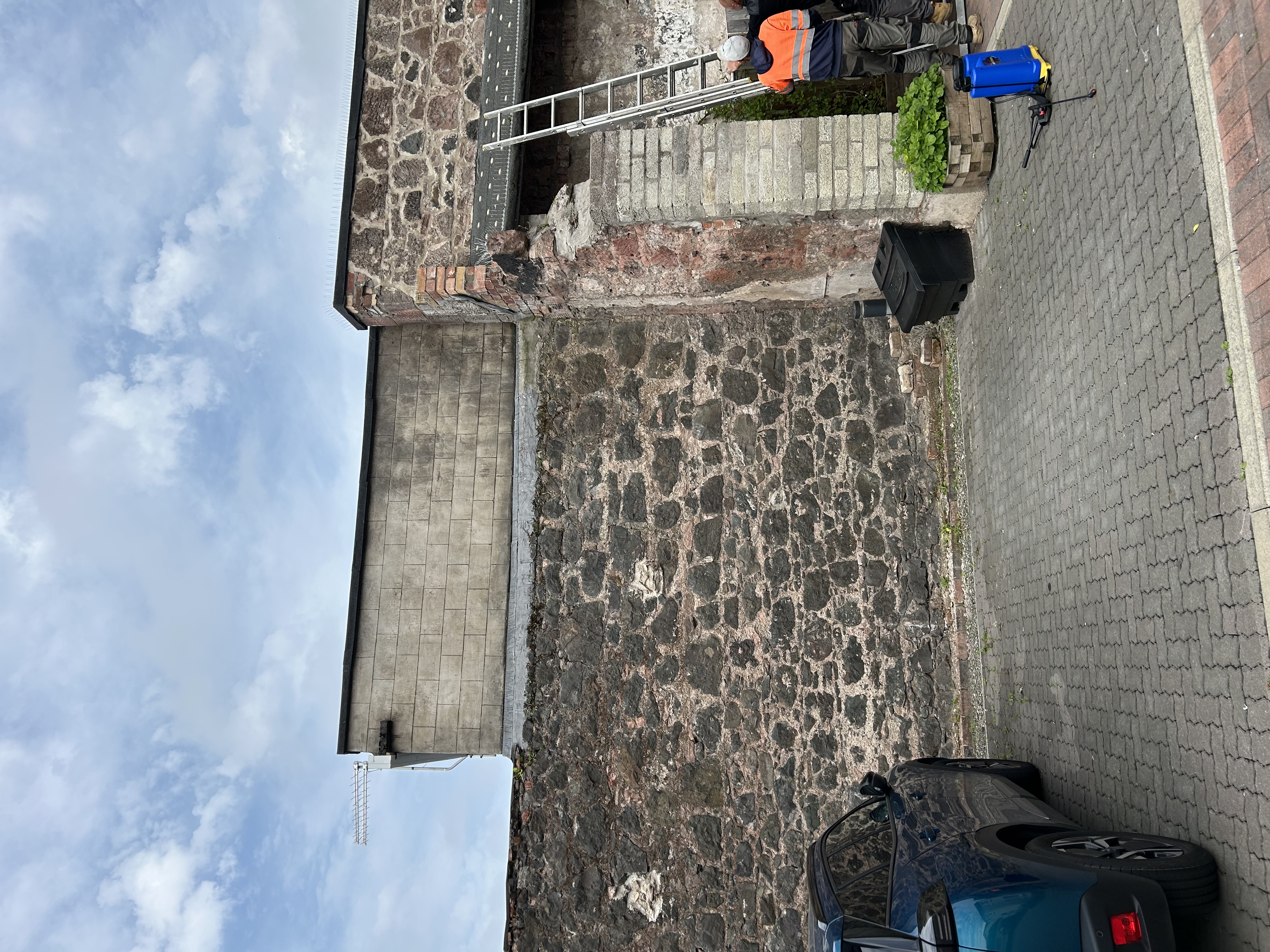 Sandstone render finish